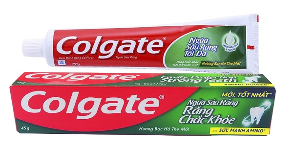 Kem đánh răng Colgate chắc răng thơm miệng rất được được tin dùng