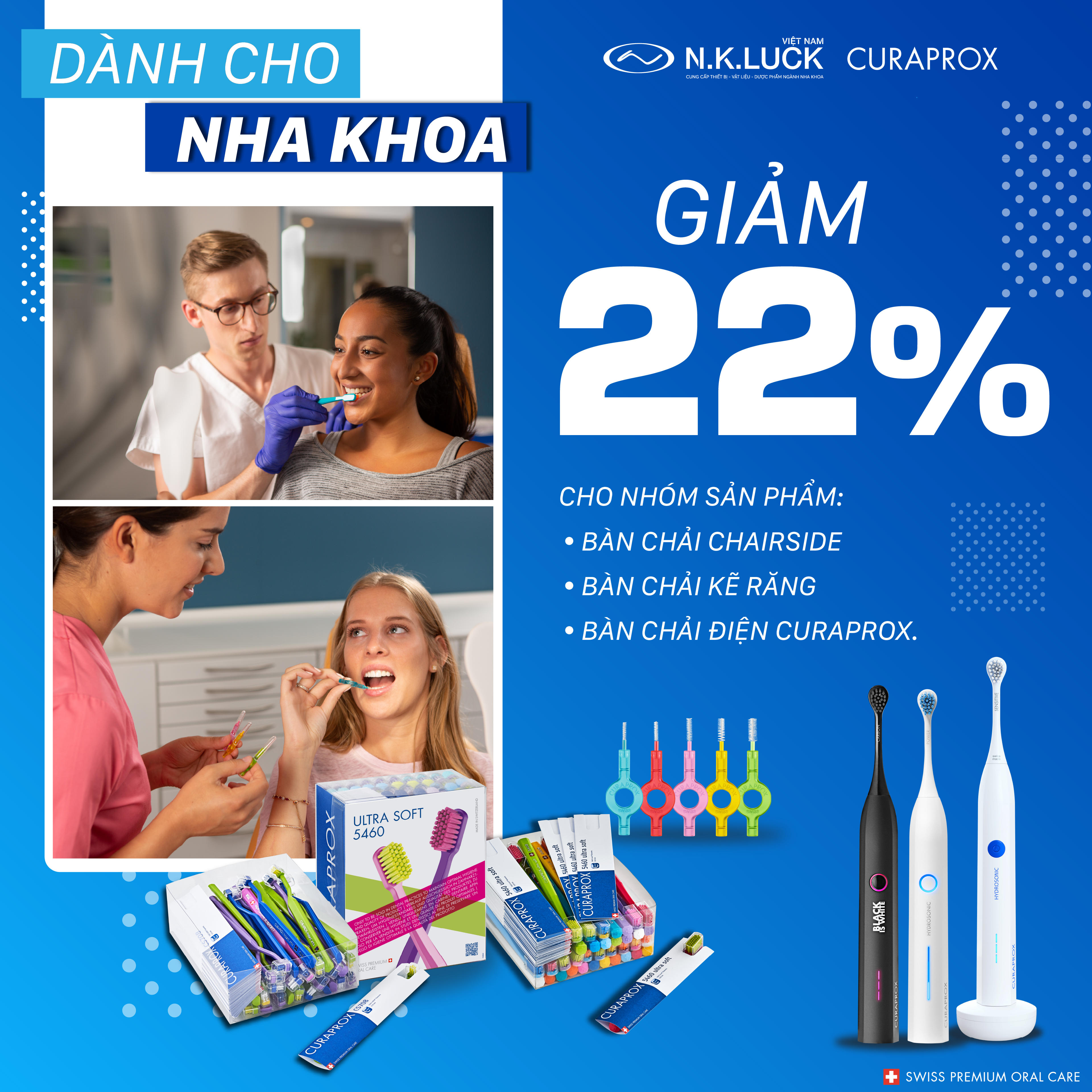 NK Luck Việt Nam khuyến mãi tháng 9 - Giảm giá sản phẩm, ưu đãi hấp dẫn