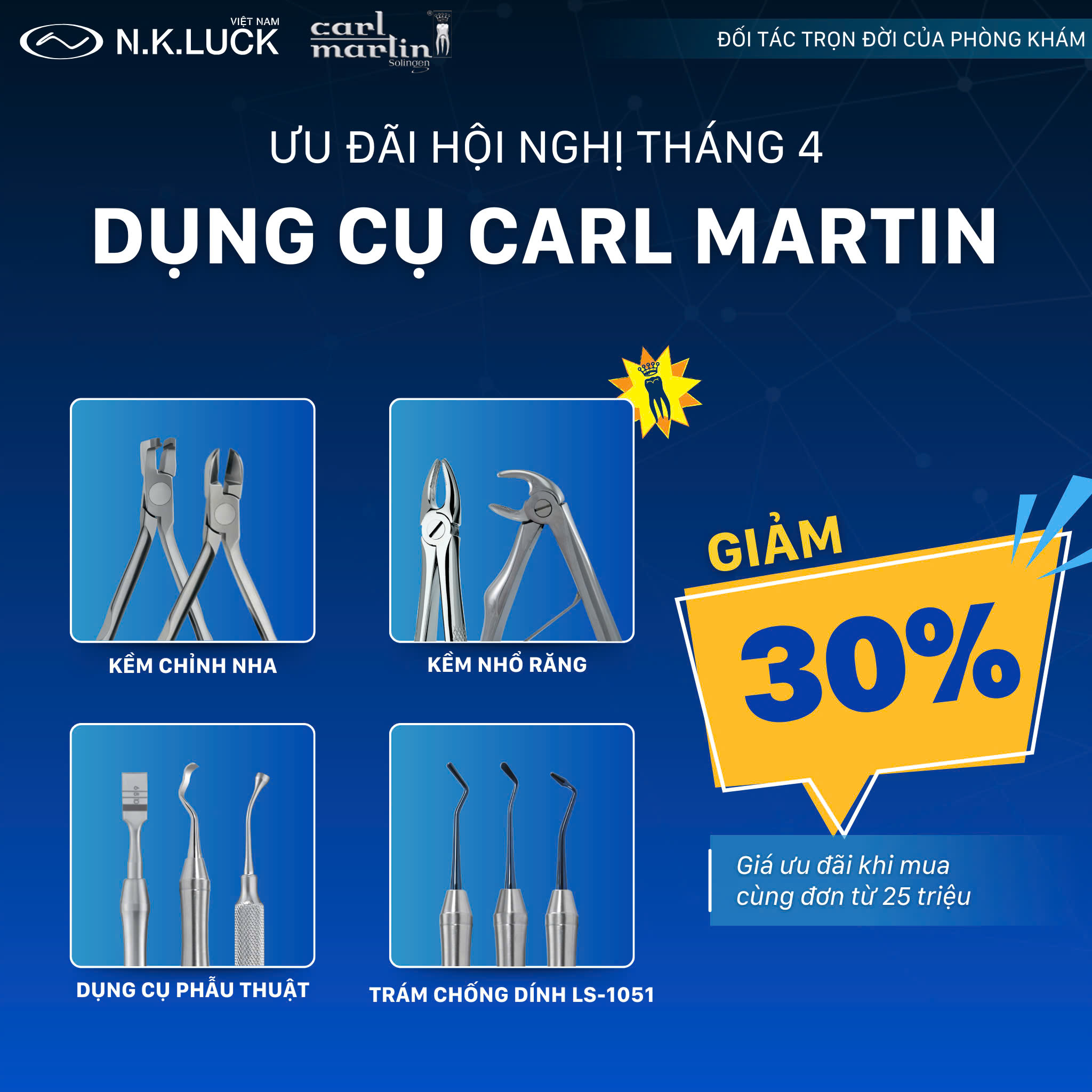 Khuyến mãi hội nghị tháng 4 năm 2025