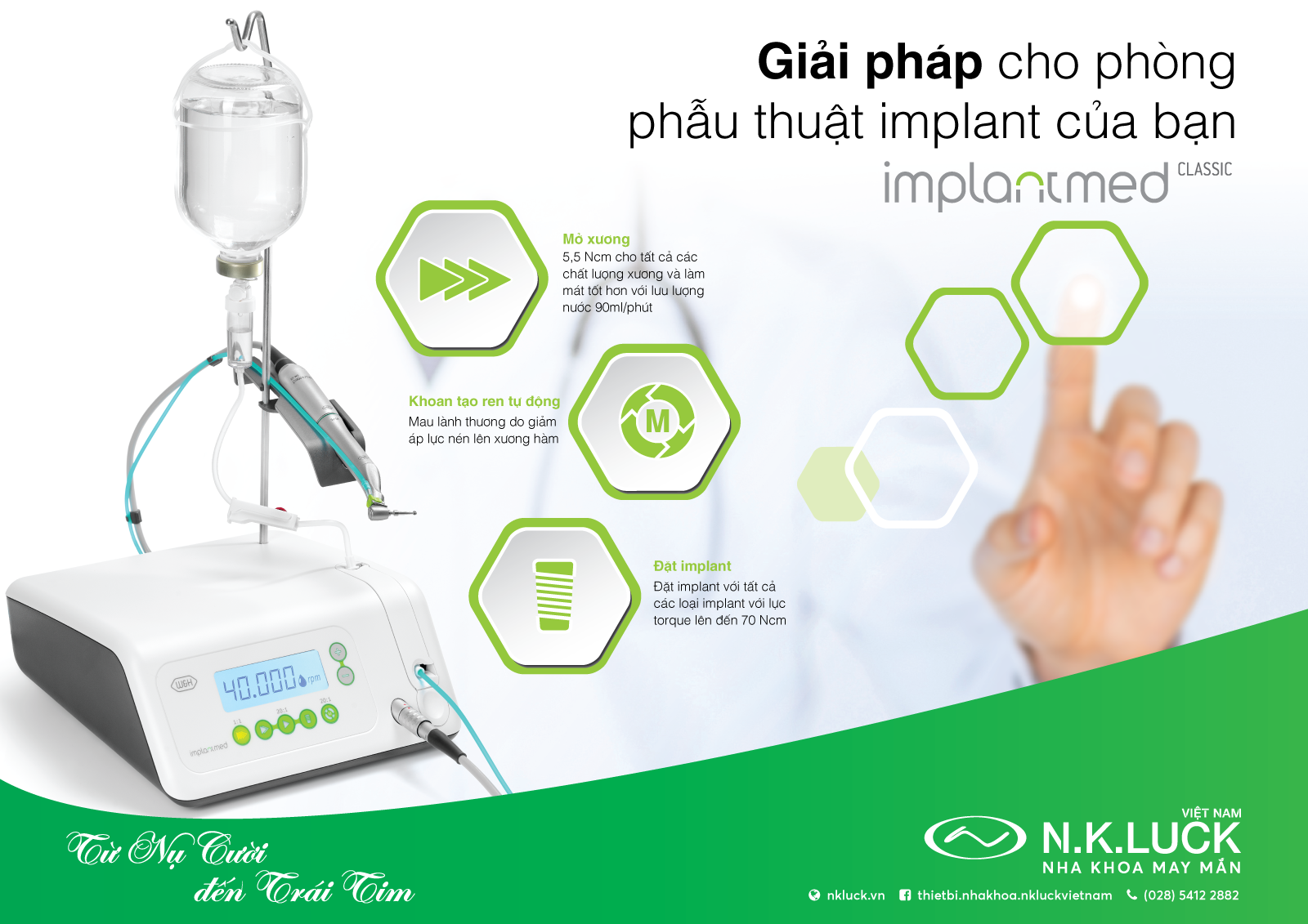 Dong-may-Implantmed-Classic-cong-nghe-moi-cho-phau-thuat-cay-ghep-tai-phong-nha
