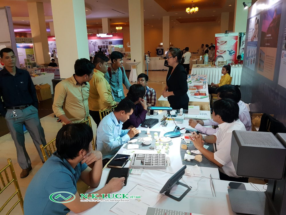 N.K.LUCK VIETNAM PARTICIPATING ON CAMBODIA DENTAL ASSOCIATION EXHIBITION ON 23-24 FEBRUARY 2017