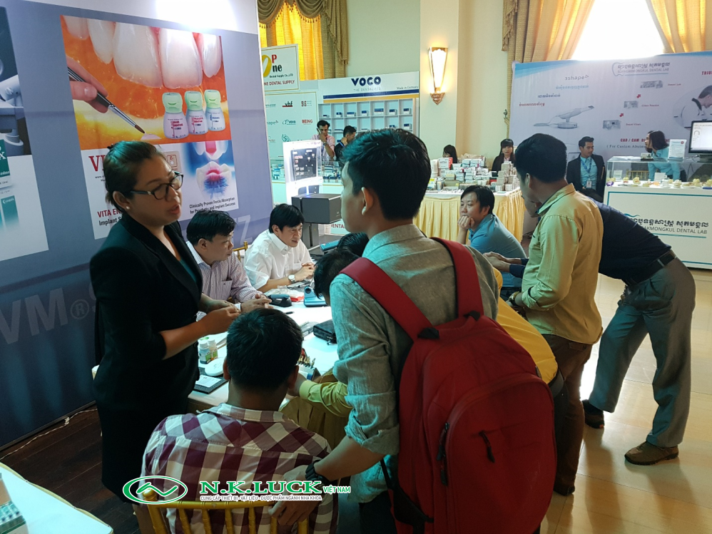 N.K.LUCK VIETNAM PARTICIPATING ON CAMBODIA DENTAL ASSOCIATION EXHIBITION ON 23-24 FEBRUARY 2017