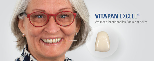 Gần đây, VITA đã giới thiệu dòng răng tháo lắp VITAPAN Excell