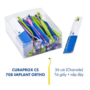 Curaprox CS 708 Implant Ortho (Hộp chairside 36 cây)