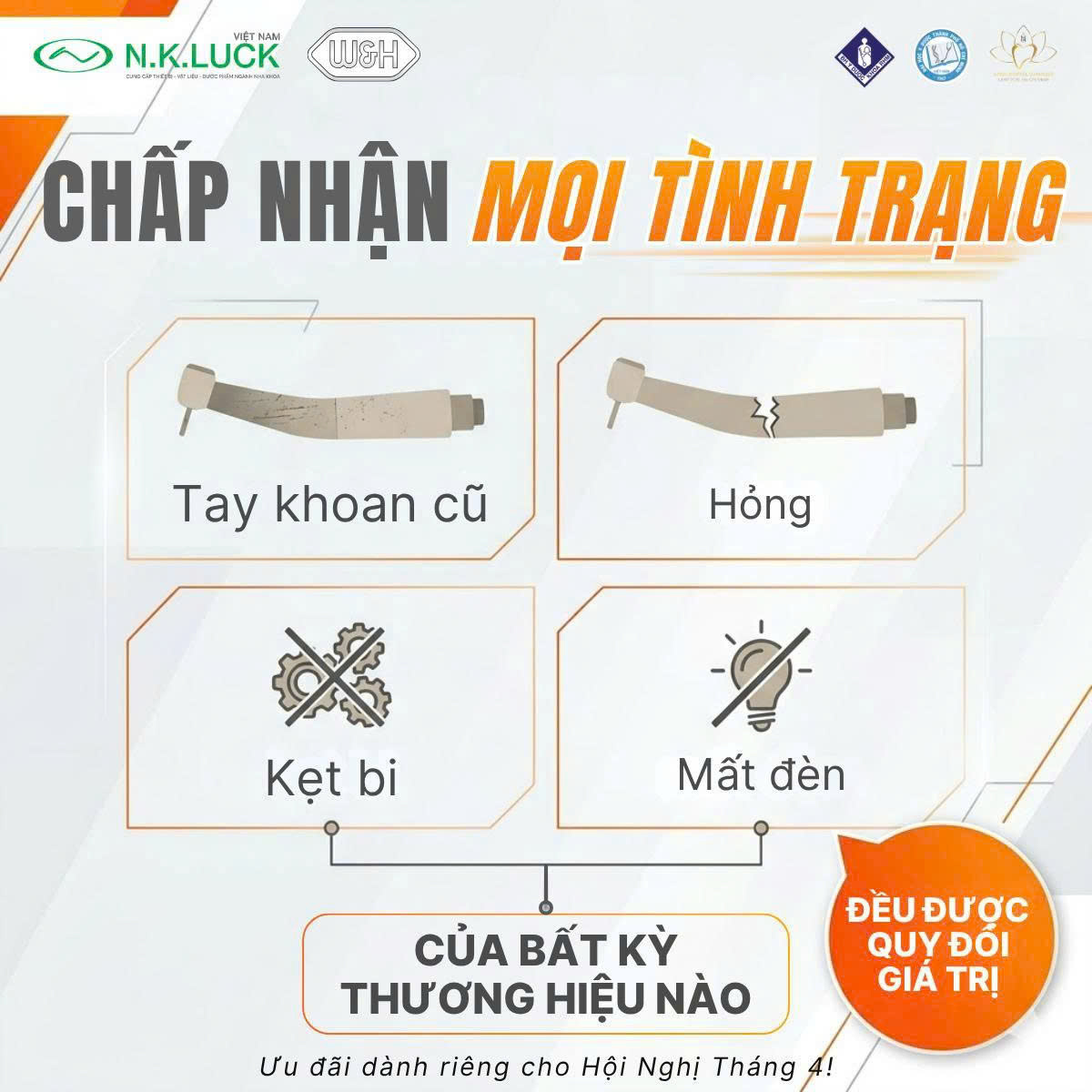 Chấp nhận mọi tình trạng