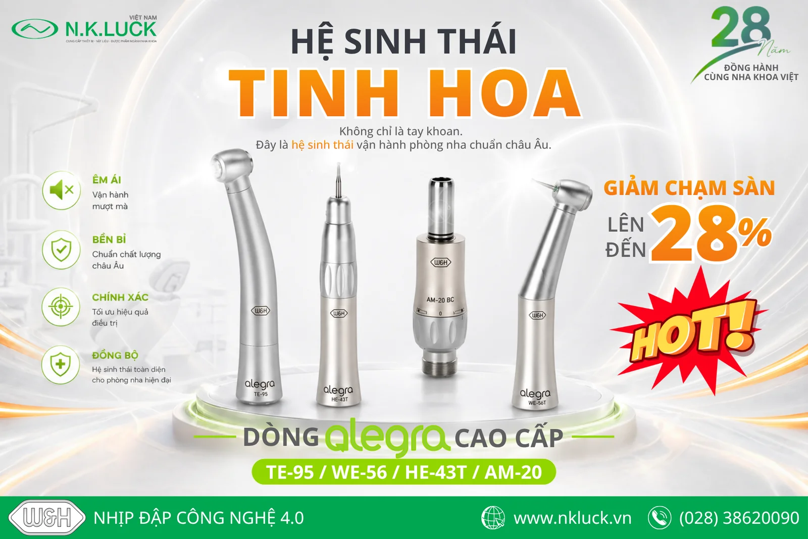 Deal lớn nhất cho dòng tay khoan Alegra trong tháng 5