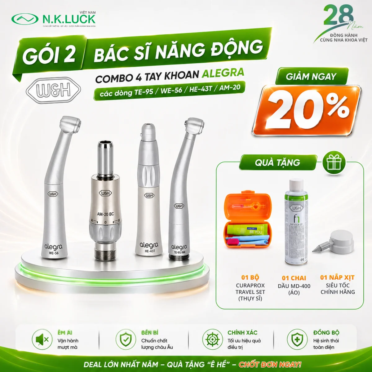 Deal lớn nhất cho dòng tay khoan Alegra trong tháng 5