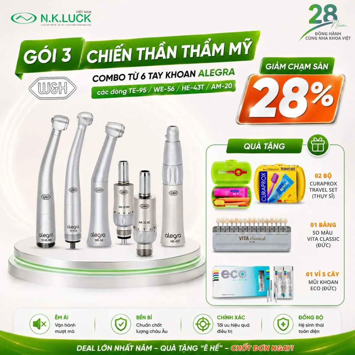 Deal lớn nhất cho dòng tay khoan Alegra trong tháng 5