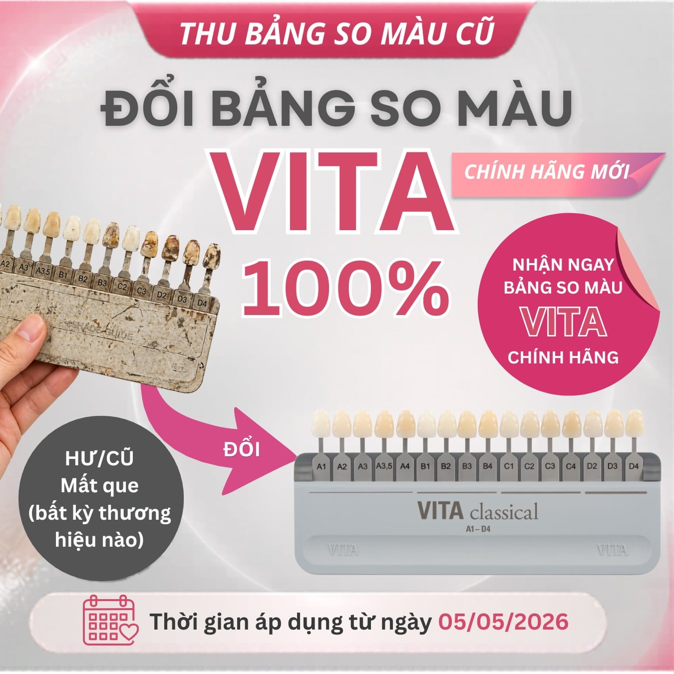 Trade-in bảng so màu VITA - ảnh 1