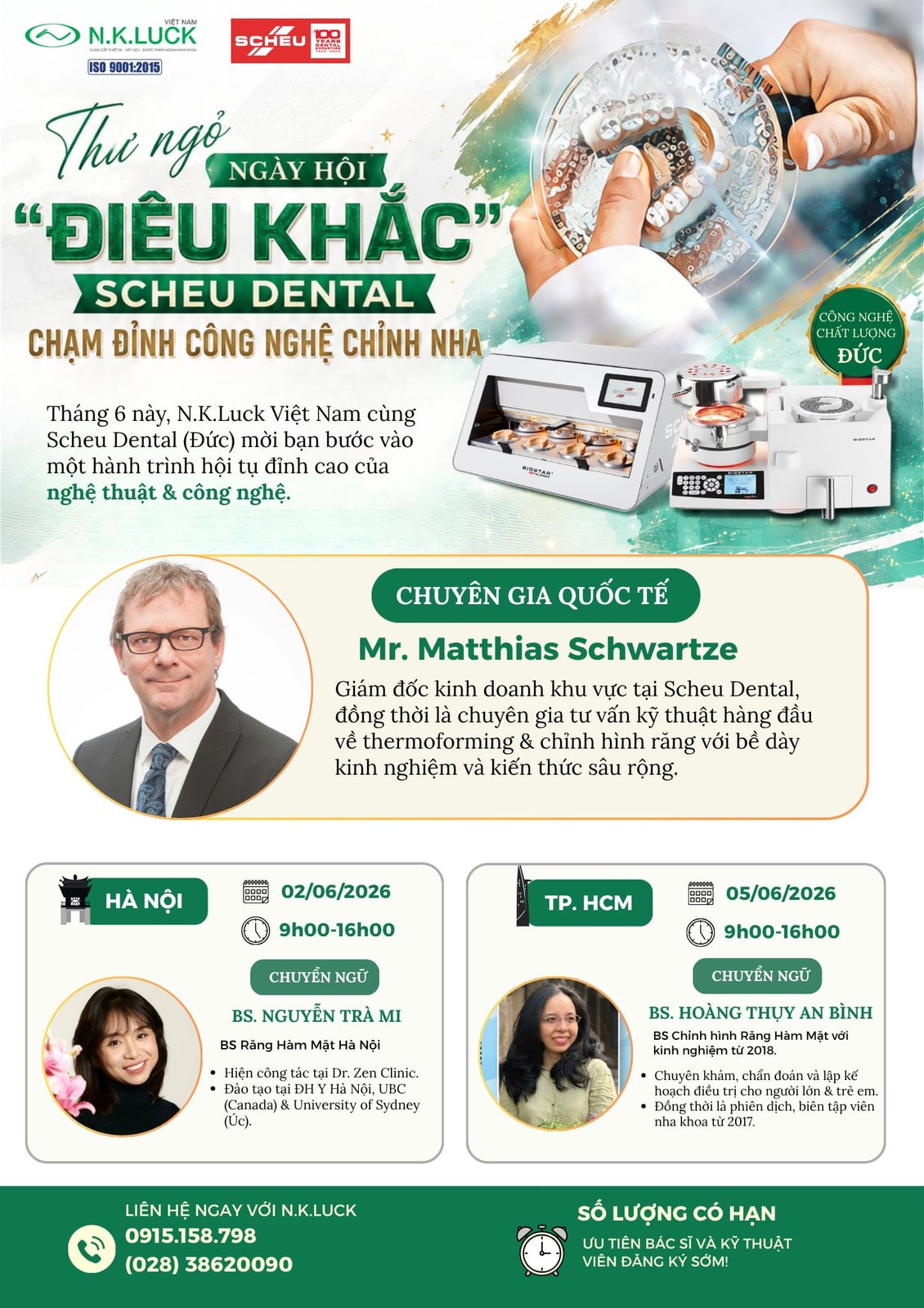 Ngày hội điêu khắc Scheu Dental