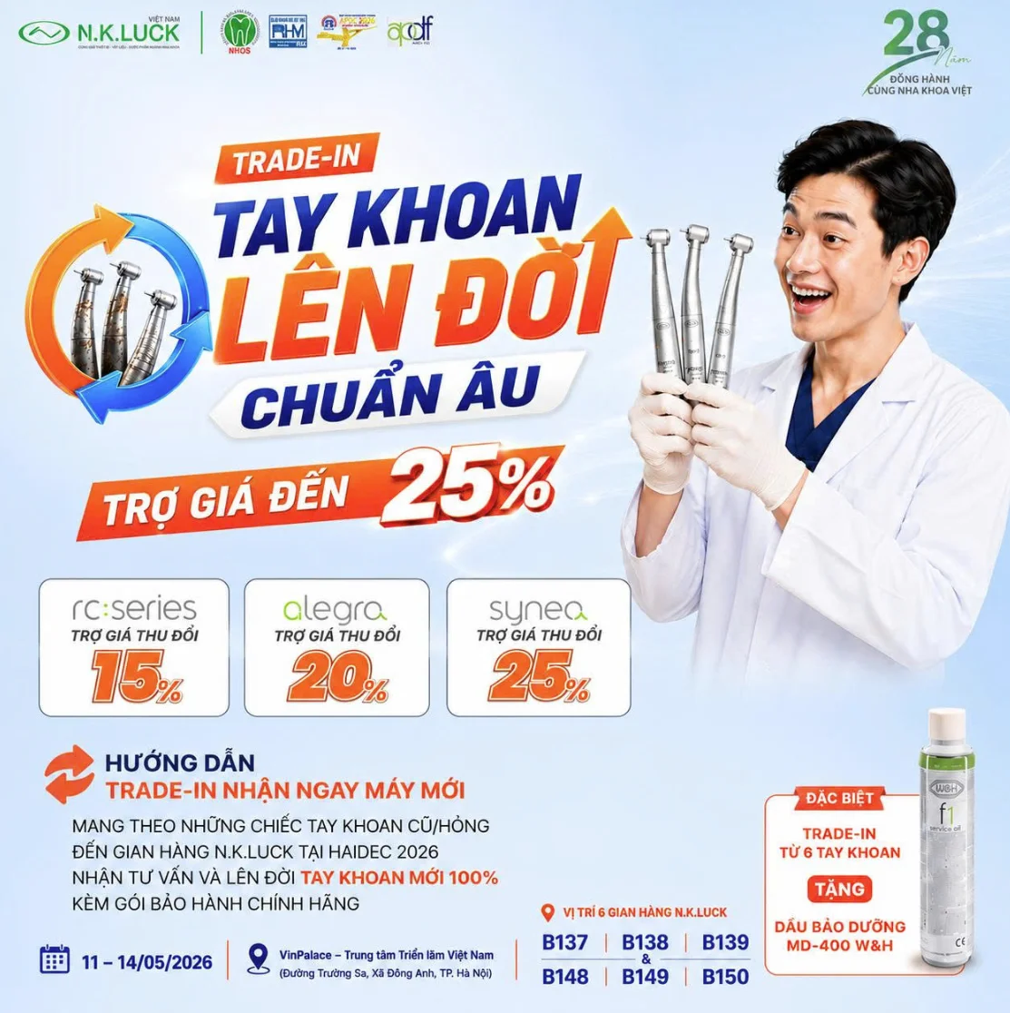 Trade-in Tay Khoan Chuẩn Âu