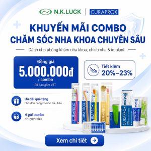 Khuyến mãi combo chăm sóc răng miệng chuyên sâu