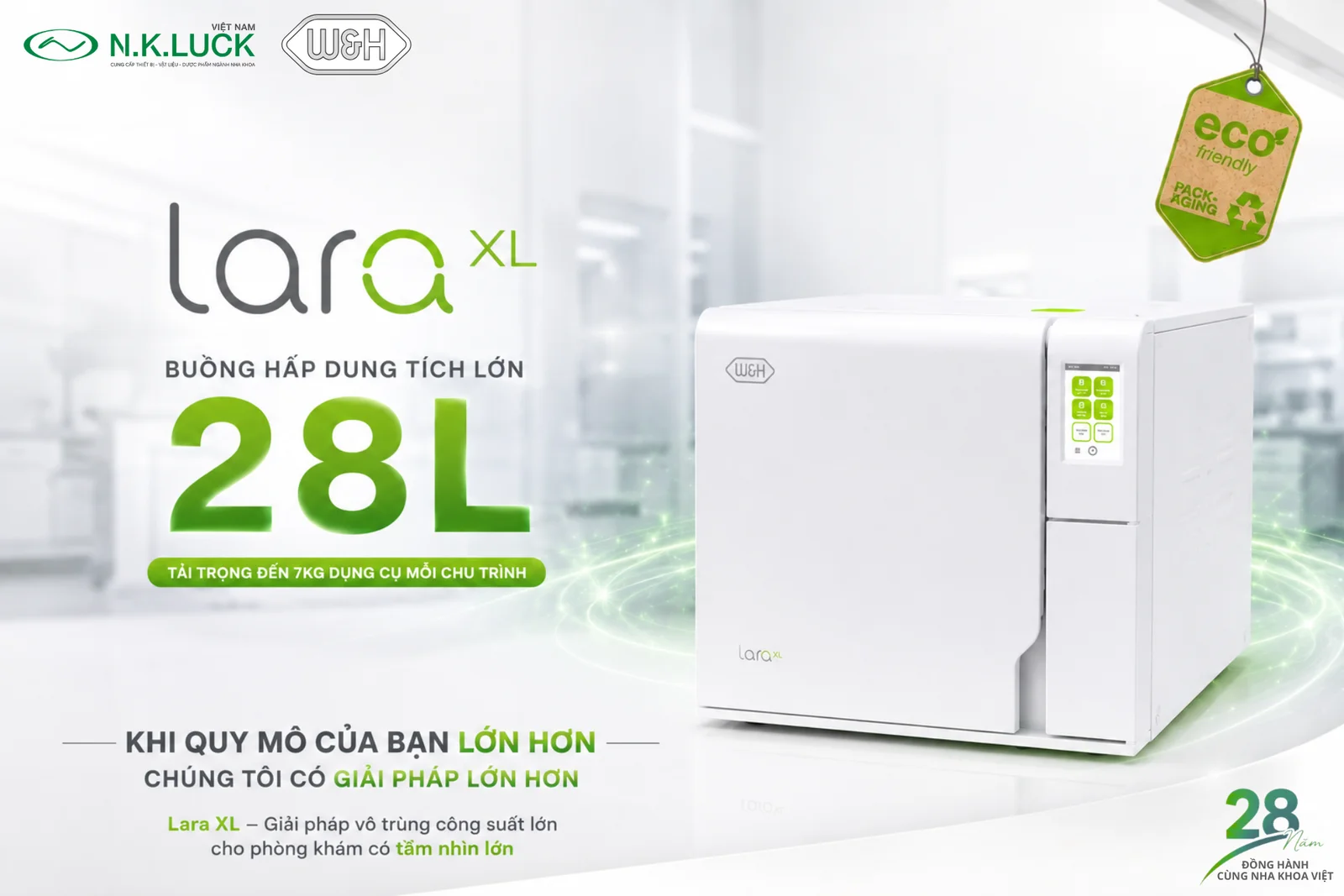 Lara XL 28L từ W&H chính thức có mặt tại N.K.Luck