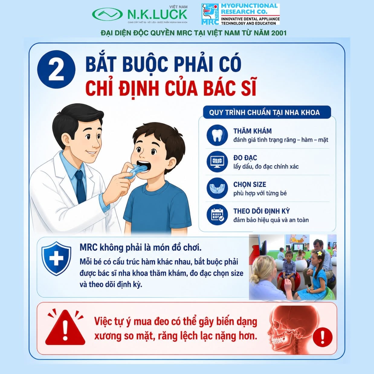 THÔNG BÁO CHÍNH THỨC VỀ VIỆC CUNG CẤP KHÍ CỤ MRC CHÍNH HÃNG TẠI VIỆT NAM