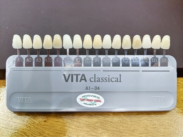 Bảng màu răng VITA Classical (A1-D4)