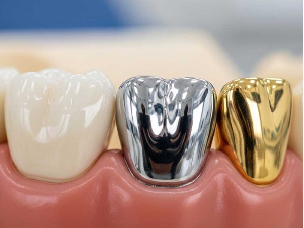 Răng sứ kim loại quý có khả năng chống oxy hóa cao