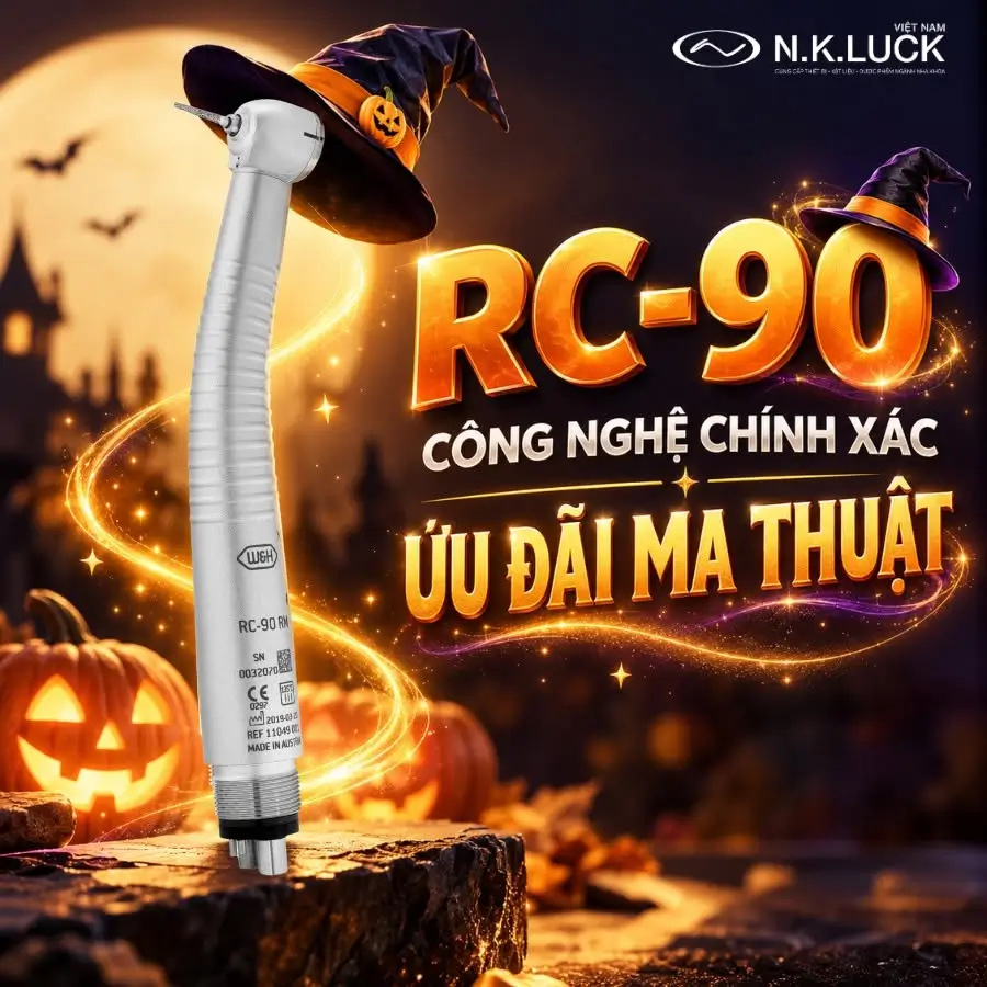 HALLOWEEN SALE 2026 – ƯU ĐÃI THIẾT BỊ NHA KHOA ĐẾN 28% TẠI N.K.LUCK