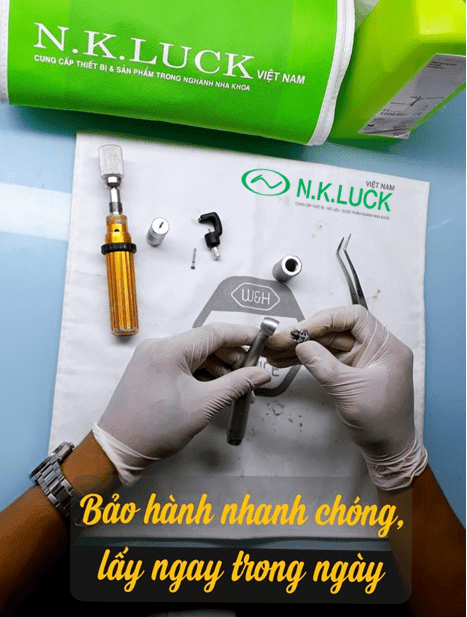 N.K.Luck hỗ trợ bảo hành nhanh chóng cho các Bác Sĩ!