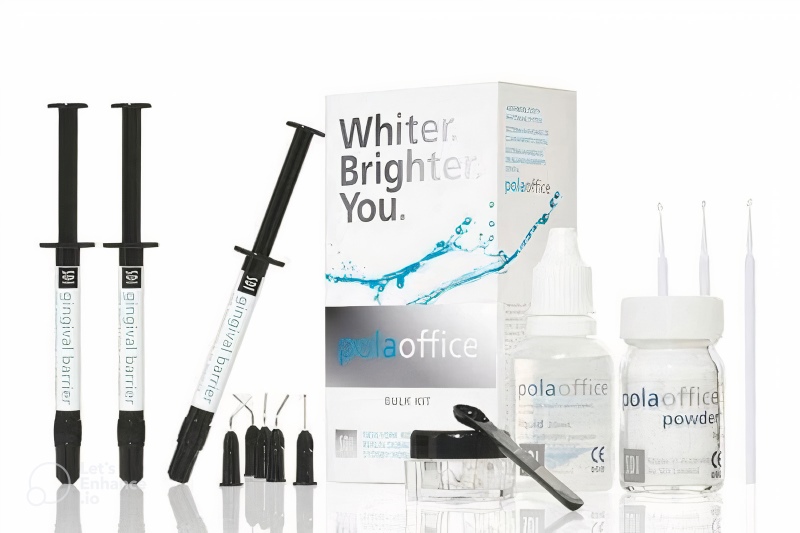 Sản phẩm tẩy trắng răng Polanight với hoạt chất 22% carbamide peroxide làm trắng răng