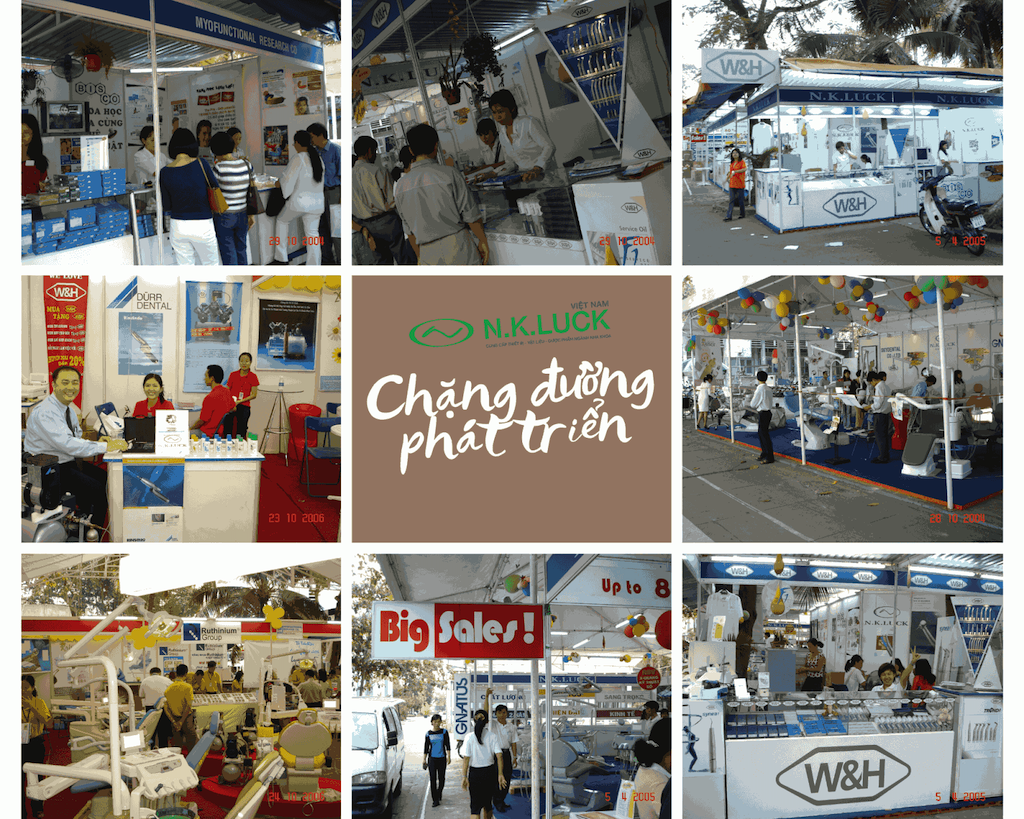 Chặng đường cố gắng, nỗ lực không ngừng nghỉ của N.K.Luck (2004 -2005)