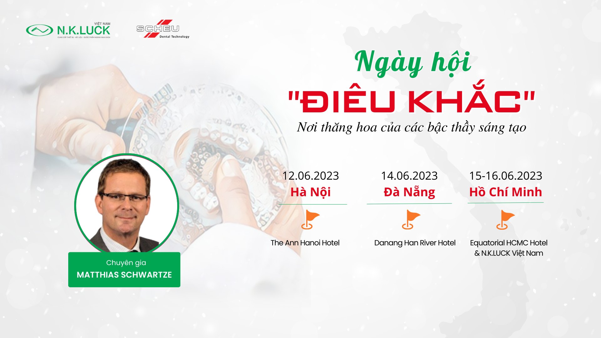 Ngày Hội "Điêu Khắc" Scheu Dental - Nơi thăng hoa của các bậc thầy sáng tạo Ngày Hội "Điêu Khắc" Scheu Dental - Nơi thăng hoa của các bậc thầy sáng tạo