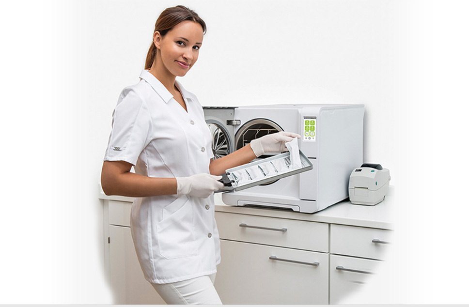 Nồi hấp tiệt trùng nha khoa giúp làm sạch triệt để các dụng cụ nha khoa bằng sức nóng và áp lực