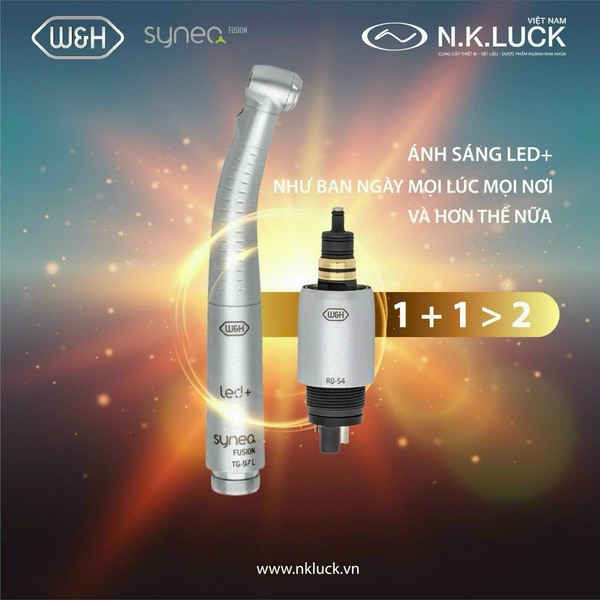 Các thiết kế tay khoan nha khoa W&H Dentalwerk