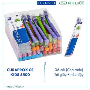 Curaprox CS Kids 5500 Ultra Soft (Hộp chairside 36 cây)