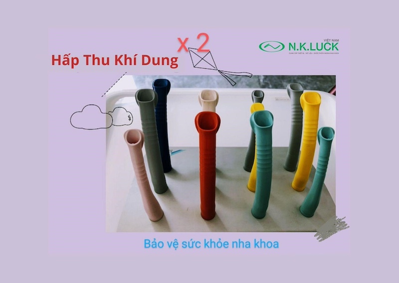 ỐNG HÚT NƯỚC BỌT DURR DENTAL – HẤP THU KHÍ DUNG GẤP 2 LẦN
