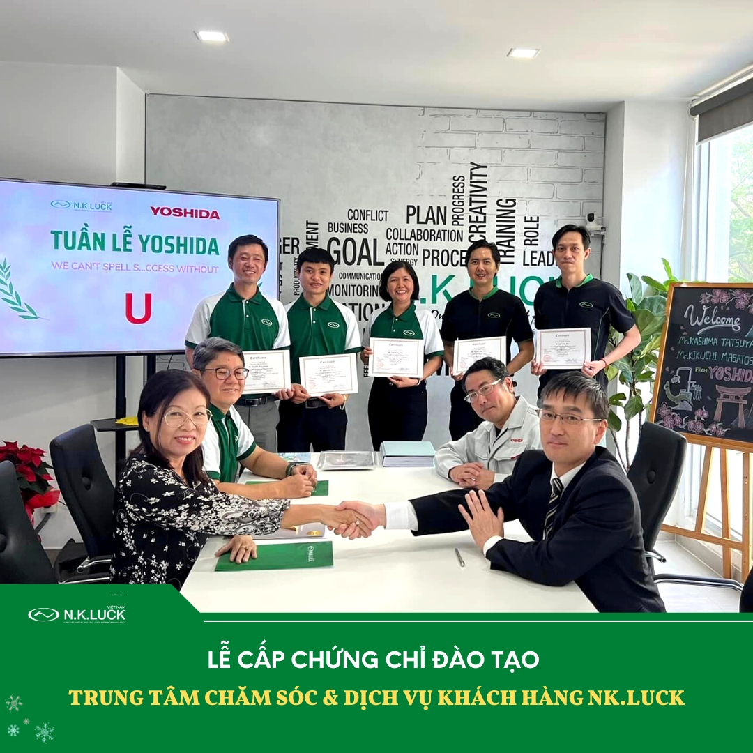 Tuần Lễ Yoshida – Chuyển Giao Công Nghệ & Đào Tạo Nâng Cao Kỹ Thuật