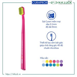Curaprox CS 5460 Ultra Soft (1 cây, 3 cây)